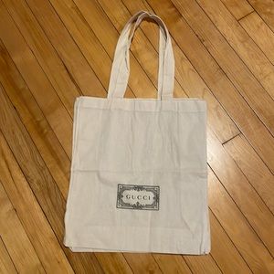 Gucci canvas tote